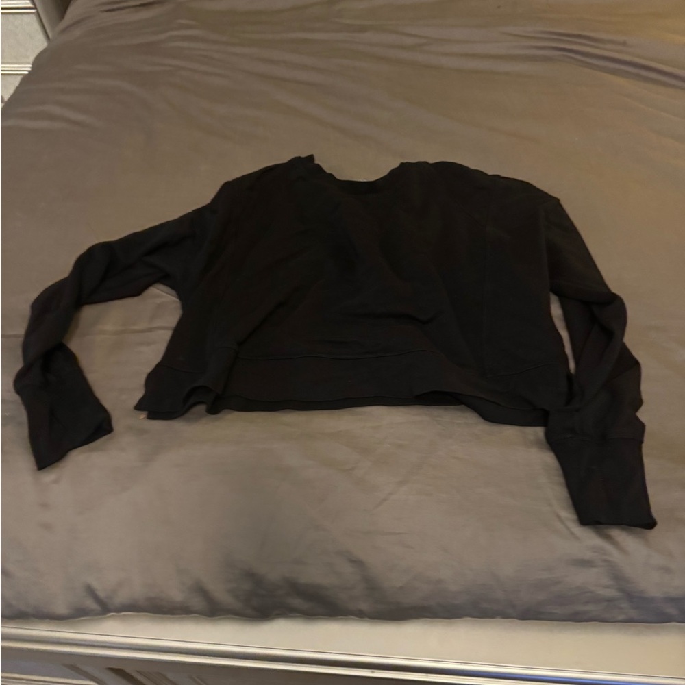 Sweaty Betty Charcoal Long Sleeve Top - Picture 2 of 11